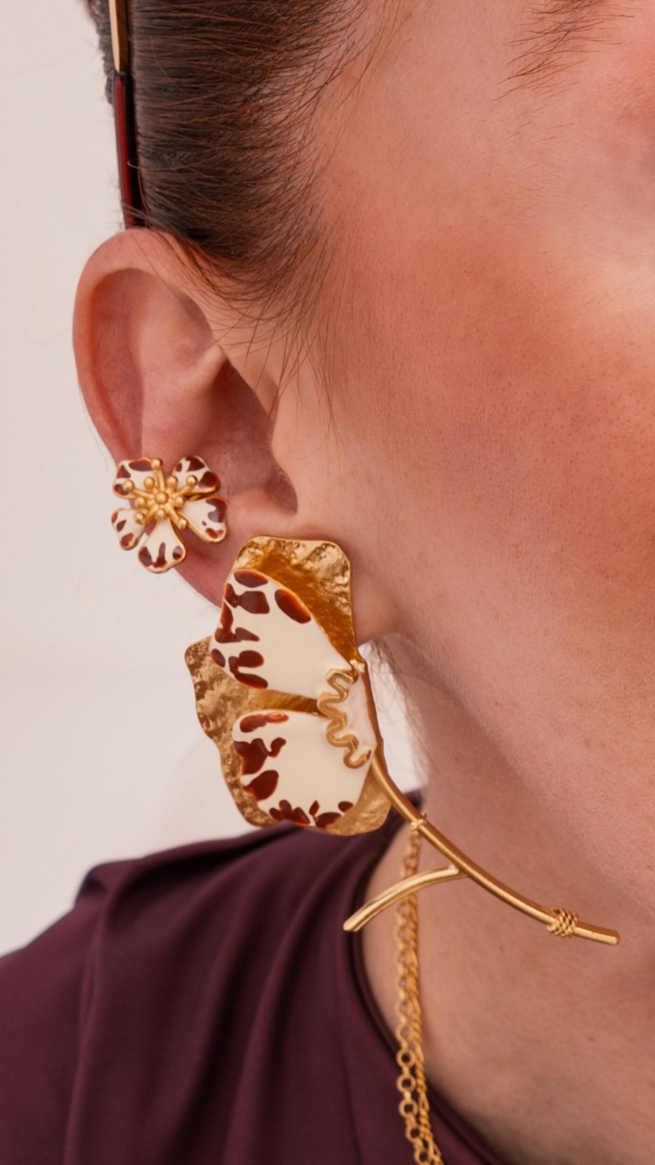 Asymmetrical Aurora Earrings