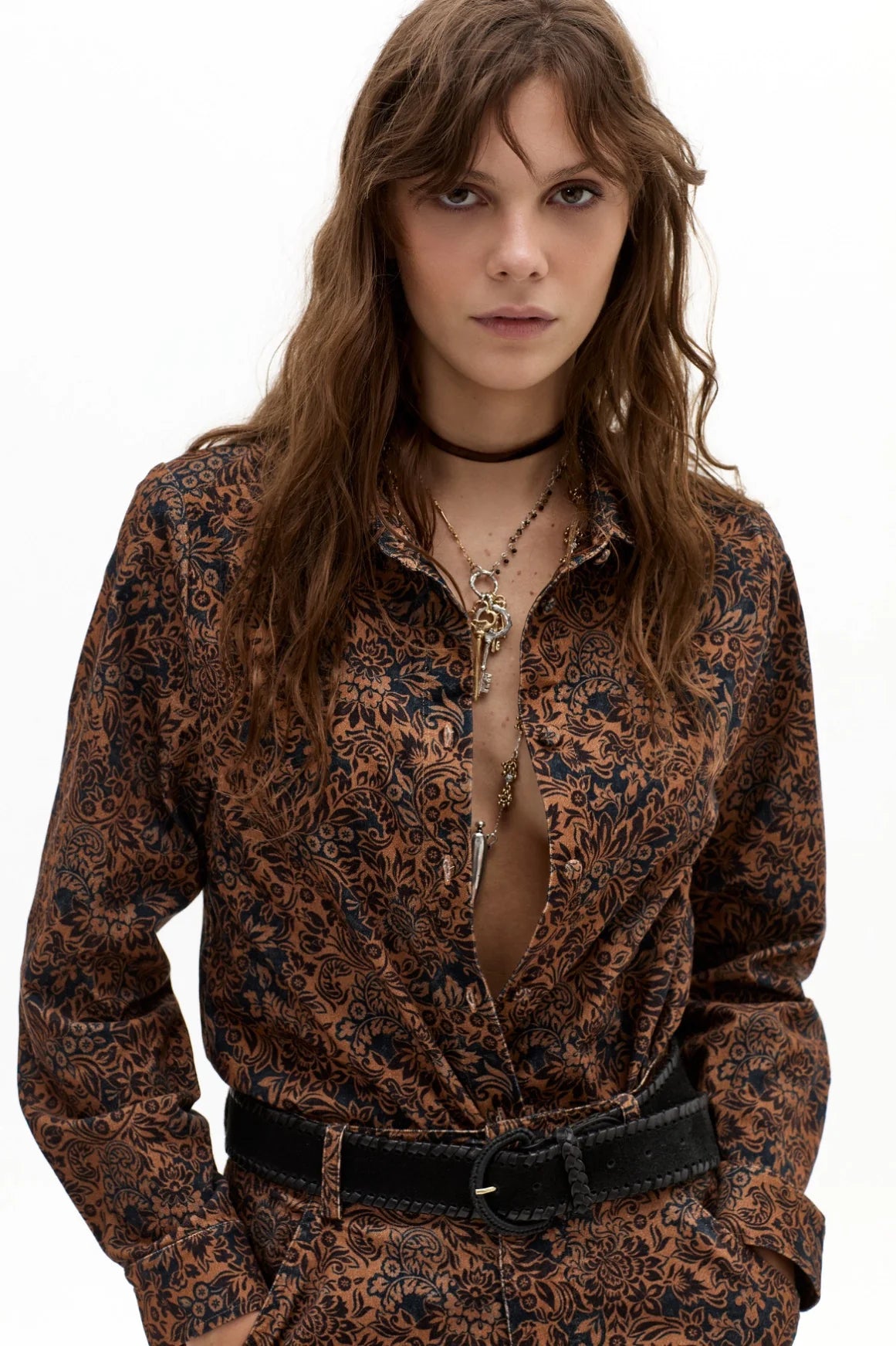 Archie Cotton Velvet Shirt