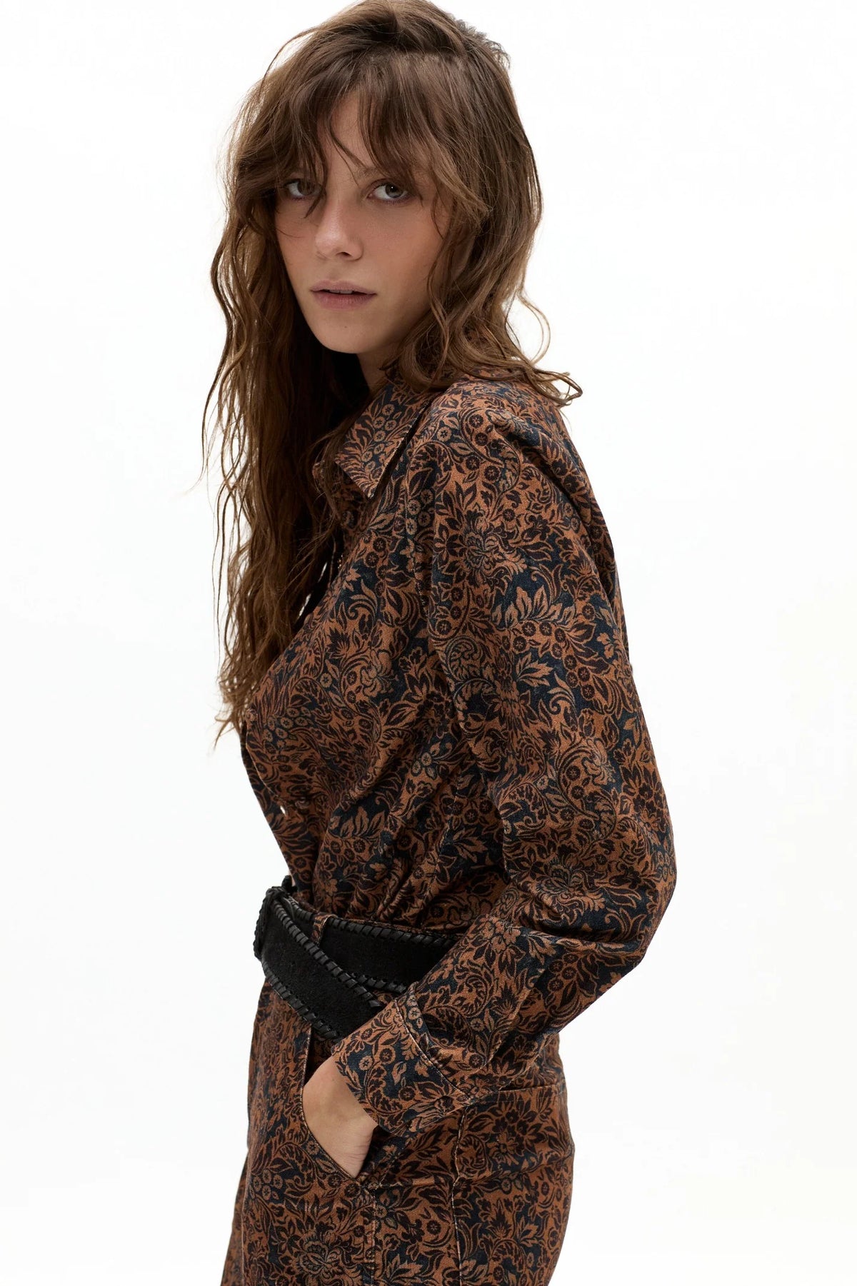 Archie Cotton Velvet Shirt