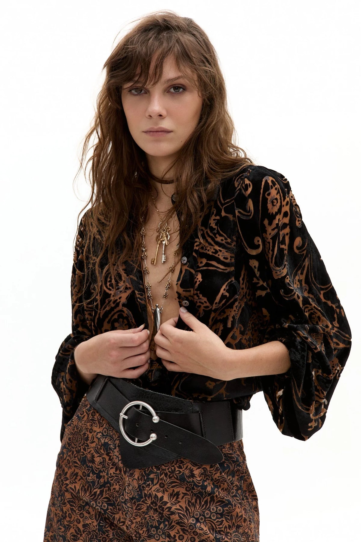 Claire Velvet Shirt
