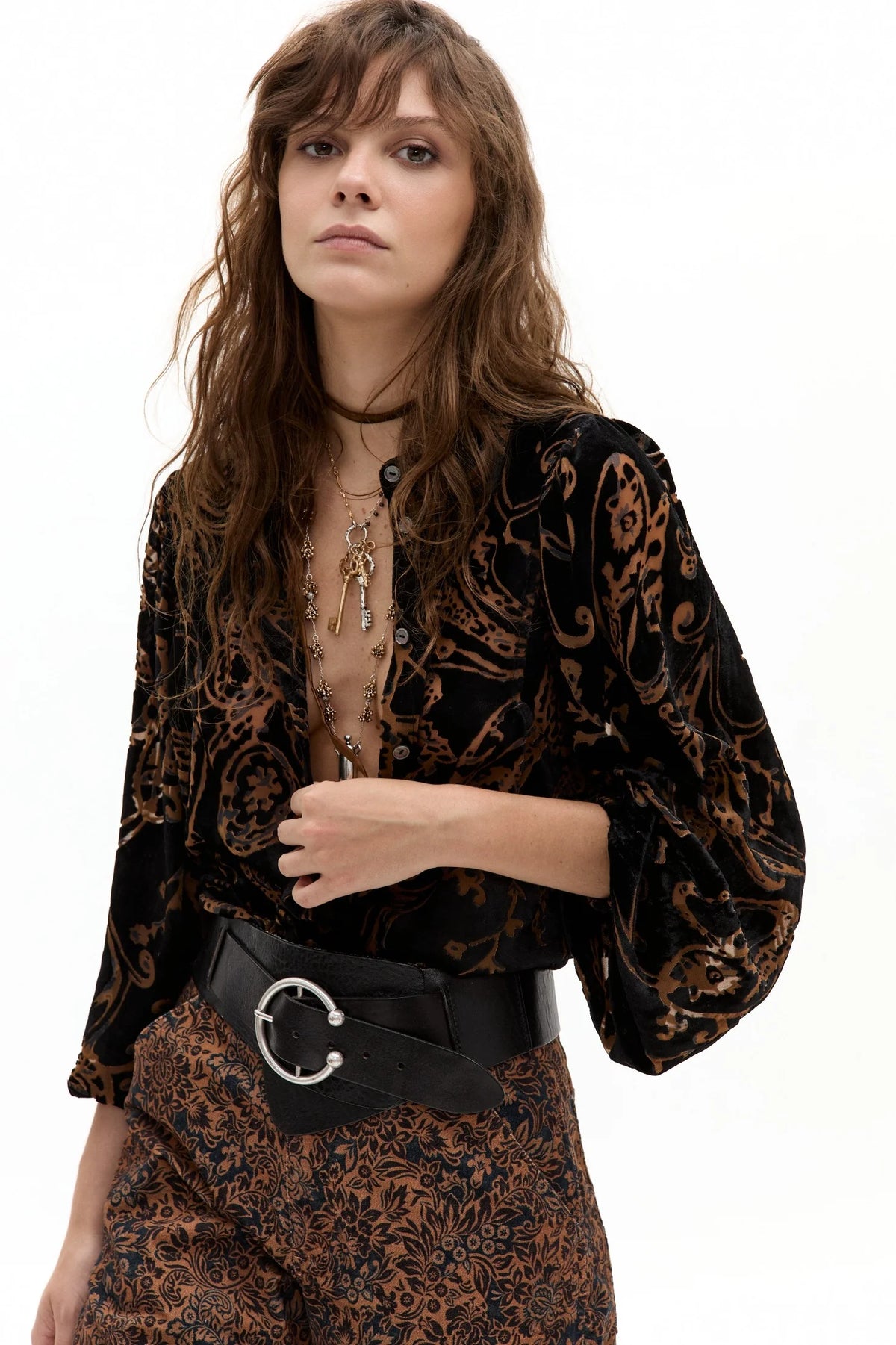 Claire Velvet Shirt