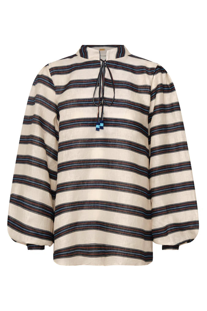 Las Rosas Linen Shirt