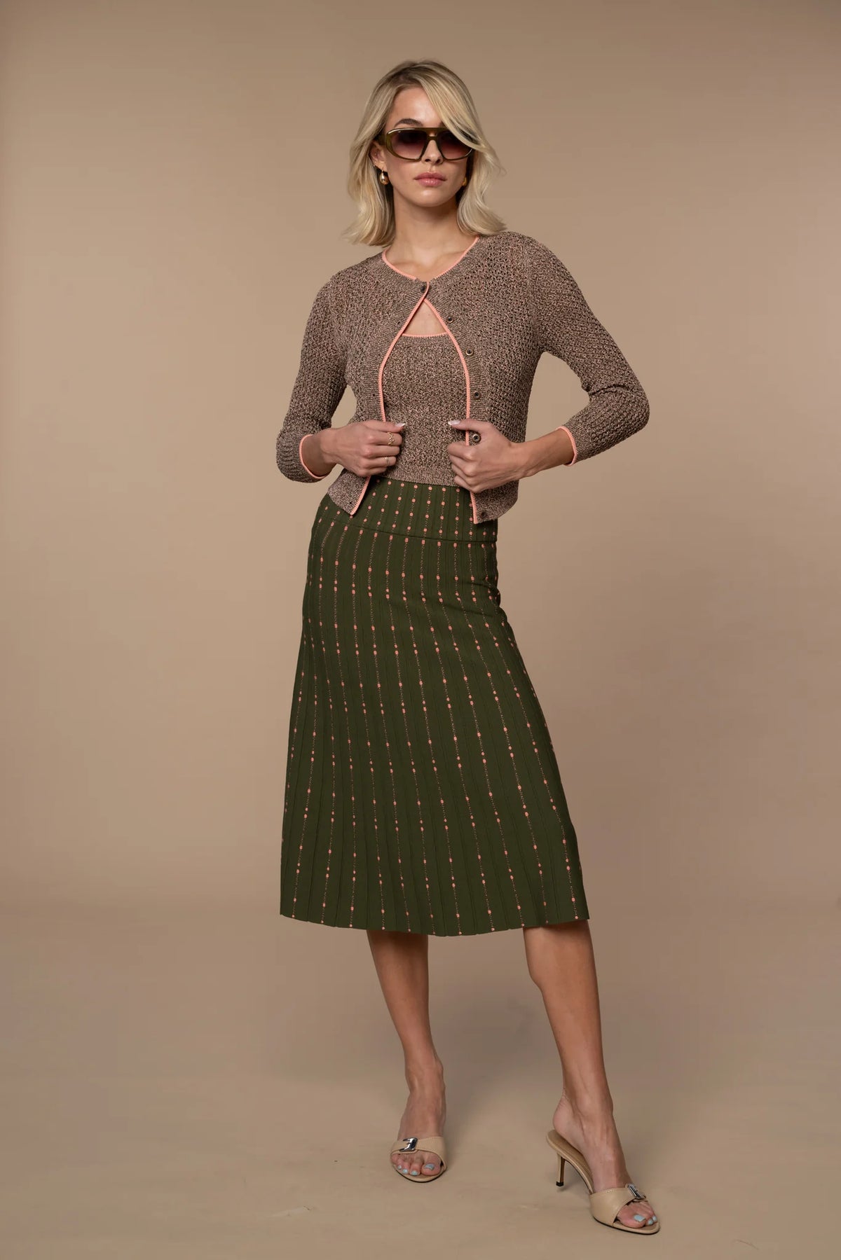 Marylin Marled Cardigan