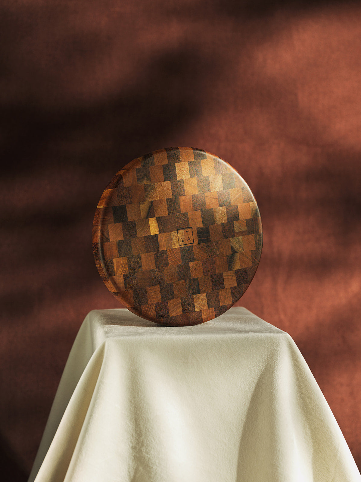 Round Butcher Block 8"