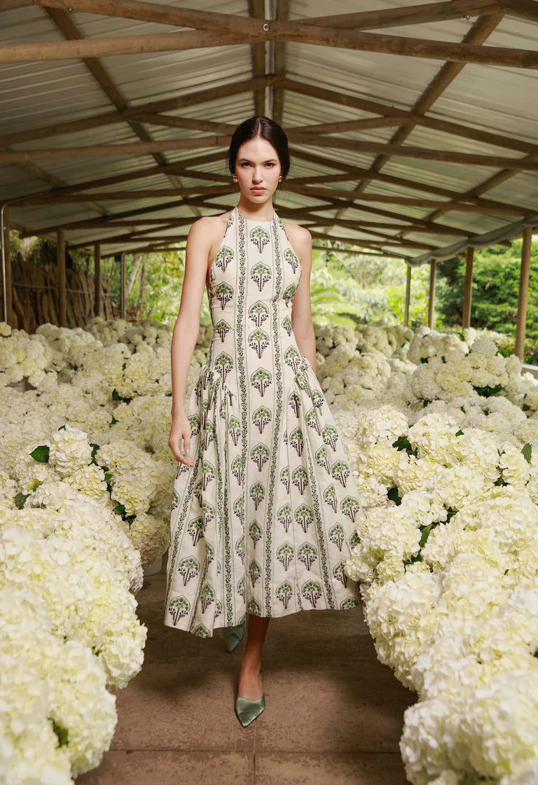 Balsa Moriche Midi Dress