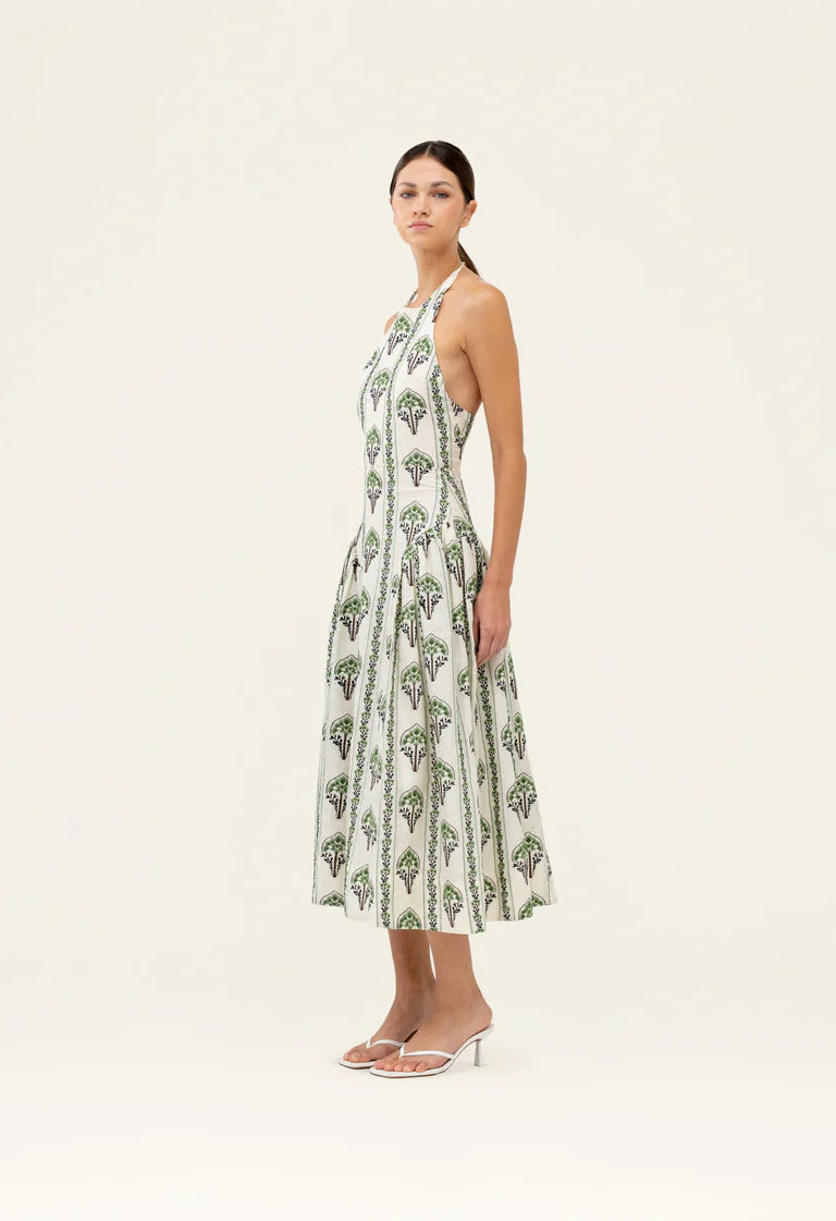 Balsa Moriche Midi Dress