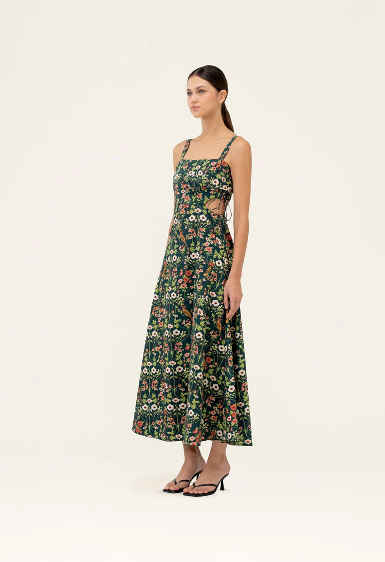 Verano Mosquetero Midi Dress