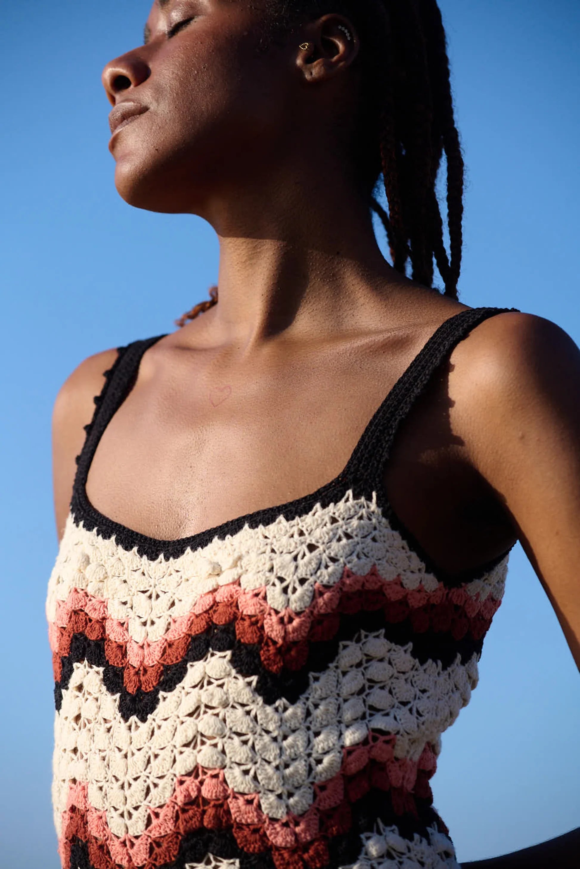 Marea Crochet Maxi Dress
