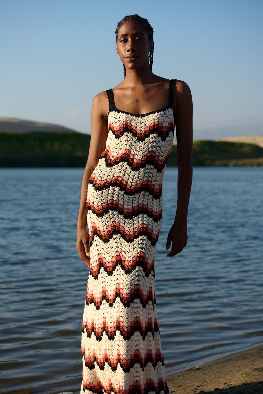 Marea Crochet Maxi Dress